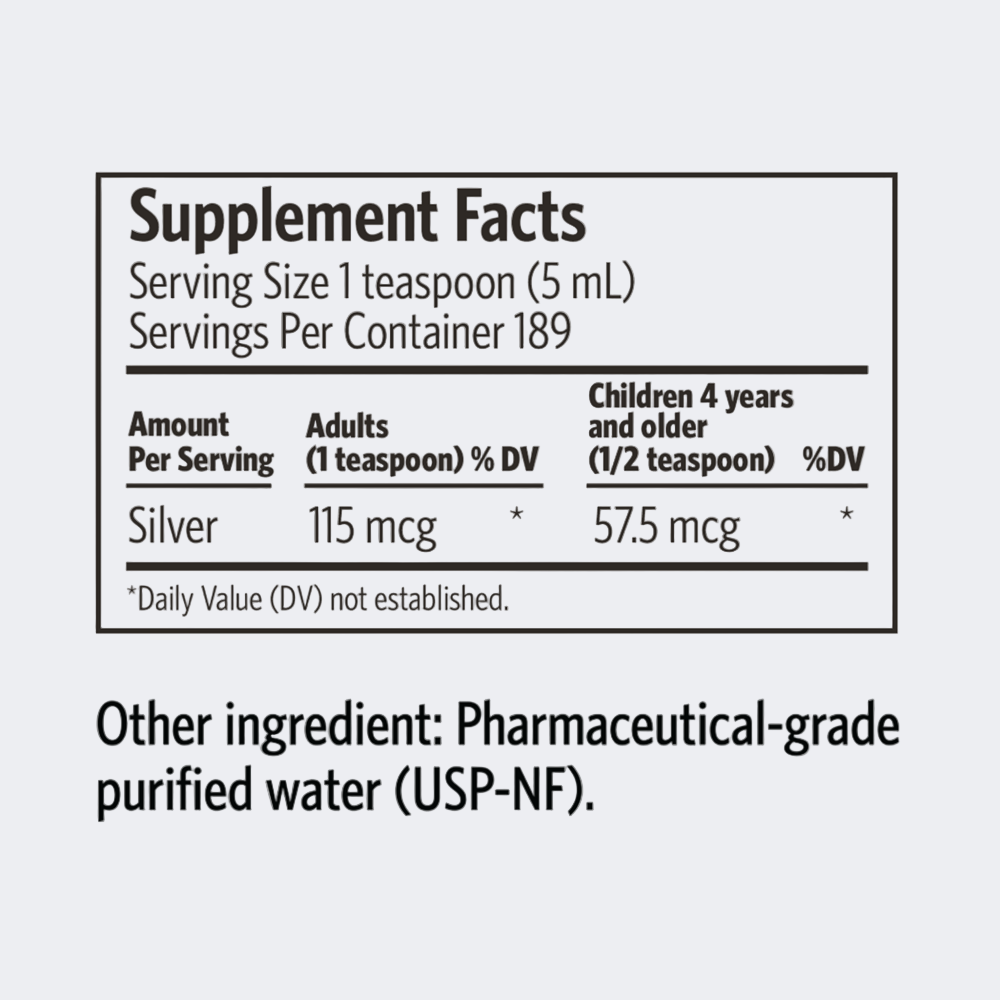 Silver Hydrosol Argentyn 23 Pro 32 Ounces