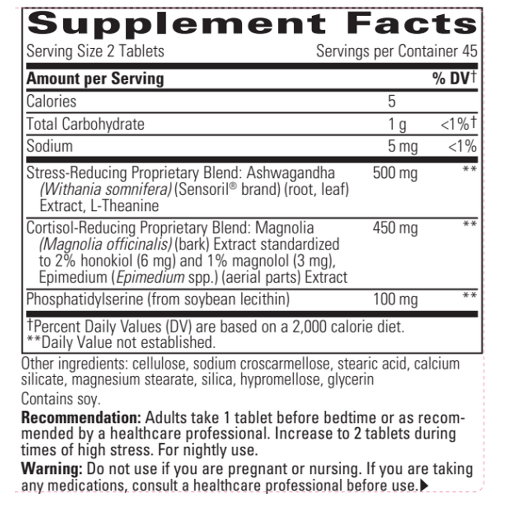 Cortisol Manager 90 Tablets