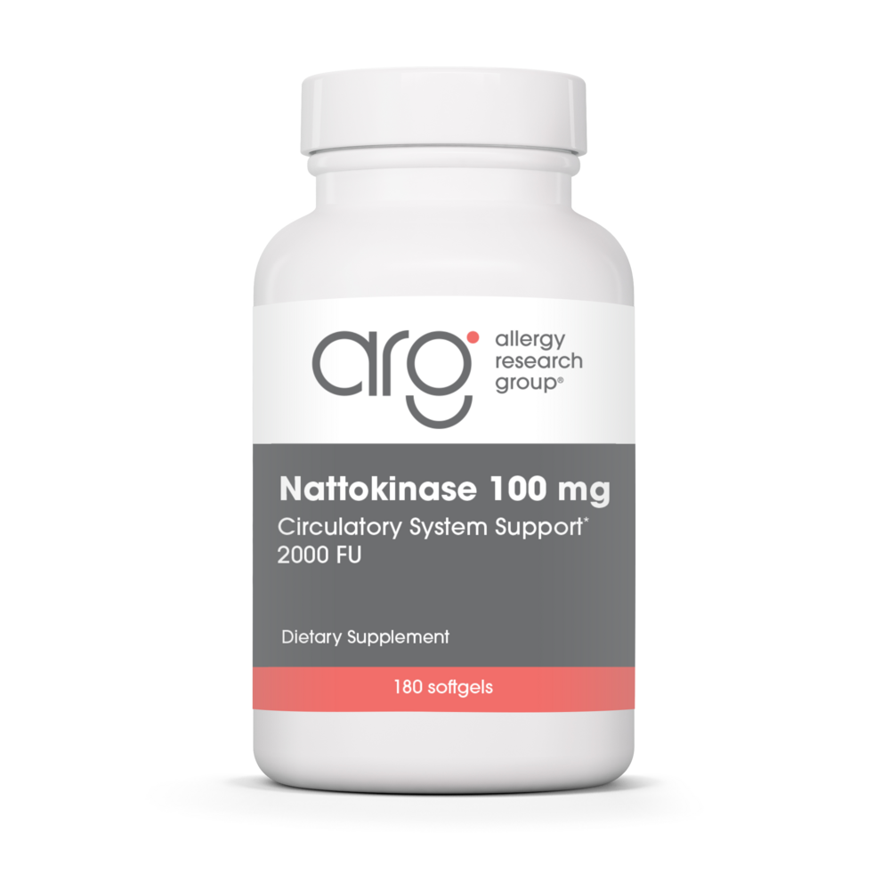 Nattokinase Circulatory Systemic Enzymes 180 Softgels